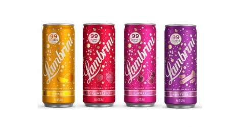 Fruity Canned Spritz Refreshments