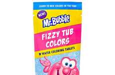 Kid-Friendly Fizzing Bath Tablets