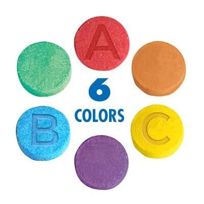 Color Splash Fizzy Bath Tablets