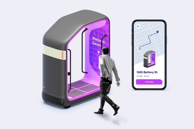 Hop-On Public Transportation Pods