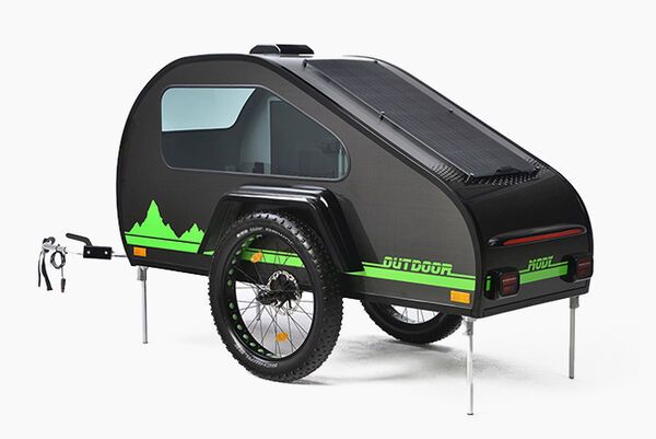 A Different Kind of Teardrop Camper: The ModyPlast Trailer for e