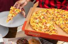 Egg-Topped Breakfast Pizzas