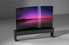 Flexible Curving OLED TVs