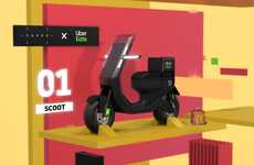 Food Delivery Scooter Designs