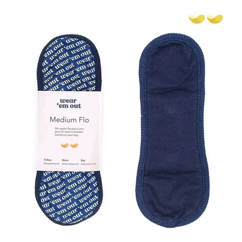 Moisture-Wicking Reusable Pads