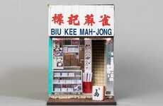 Miniature Mahjong Shop Designs