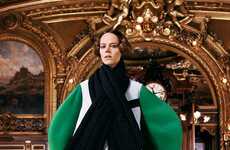 Newspaper-Themed Fall Fashion