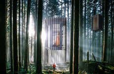 Sustainable Prefab Forest Cabins