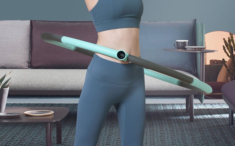 Gamified Smart Weighted Hoops