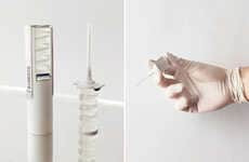 Collapsible Origami-Inspired Syringes