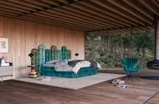 Modular Art Deco-Inspired Beds