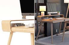 Dual-Level Desk Designs
