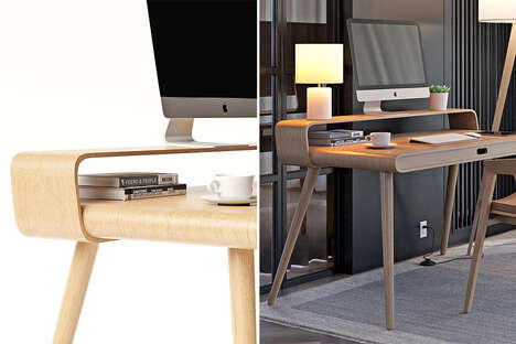 Dual-Level Desk Designs