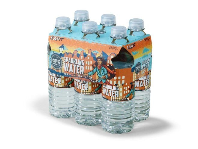 Recyclable Bottle Packaging Toppers