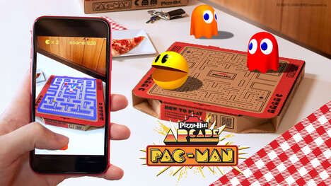 Augmented Reality Pizza Boxes