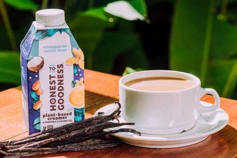 Plant-Based Ethically-Sourced Coffee Creamers