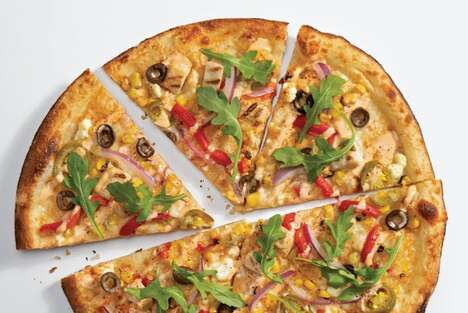 Ranch-Topped Chicken Pizzas