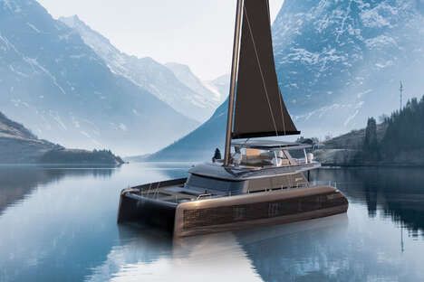 Solar Panel-Covered Yachts