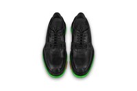 Rubberized Luxe Derby Trainers Image 2