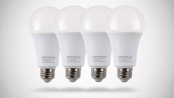 light bulbs that recharge themselves