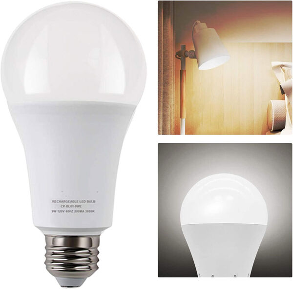 jackonlux rechargeable led bulb