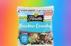 Colorful Ready-to-Eat Salad Mixes