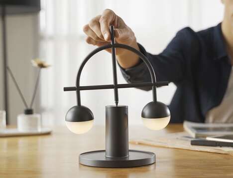 Balancing Continuous Motion Lamps