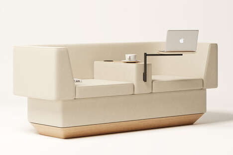 Swiveling Desk Sofa Designs