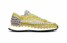Luxe Bright Crochet Sneakers