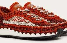 Woven Crochet Sneakers