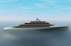 Curvaceous Nature-Inspired Yachts
