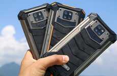 Rugged Expansive Display Smartphones