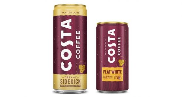 costa coffee in a can