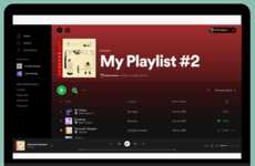 Redesigned Music Streaming Desktop Apps