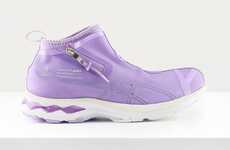 Sleek Laceless Futuristic Footwear
