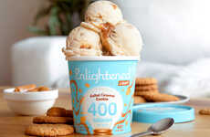 Low-Sugar Caramel Ice Creams