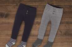 Sock-Attached Kids Clothes