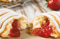 Seasonal Strawberry Cheesecake Pies