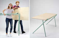 Collapsible Mobile Workstations