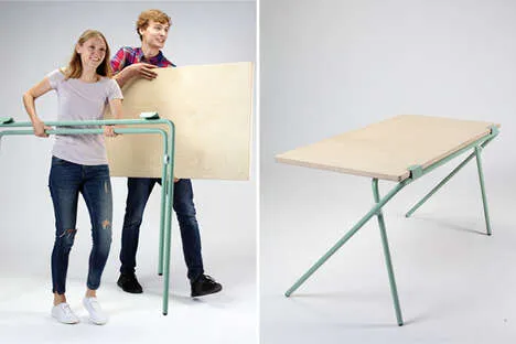 Collapsible Mobile Workstations