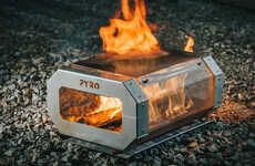Portable Fire Pit Cookers