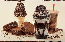 Chocolatey Morsel-Covered Ice Creams