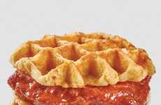 Waffled Spicy Chicken Sandwiches