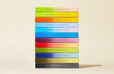 Gradient Chocolate Bar Packaging