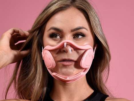 Anti-Fogging Transparent Face Masks