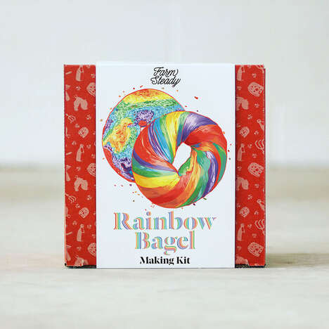 Rainbow Bagel-Making Kits