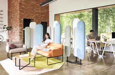 Multifunctional Fabric Room Dividers