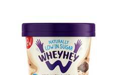 High-Fiber Protein Ice Creams