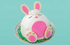 Cheerful Springtime Bunny Cakes