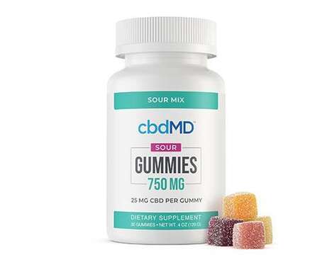Tart Broad-Spectrum CBD Gummies